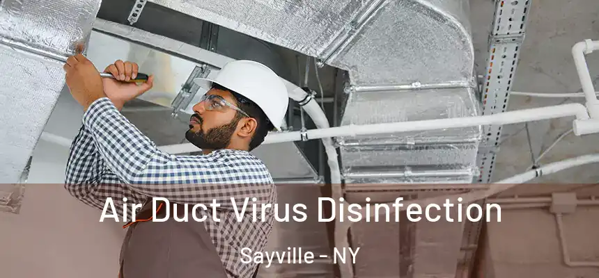  Air Duct Virus Disinfection Sayville - NY